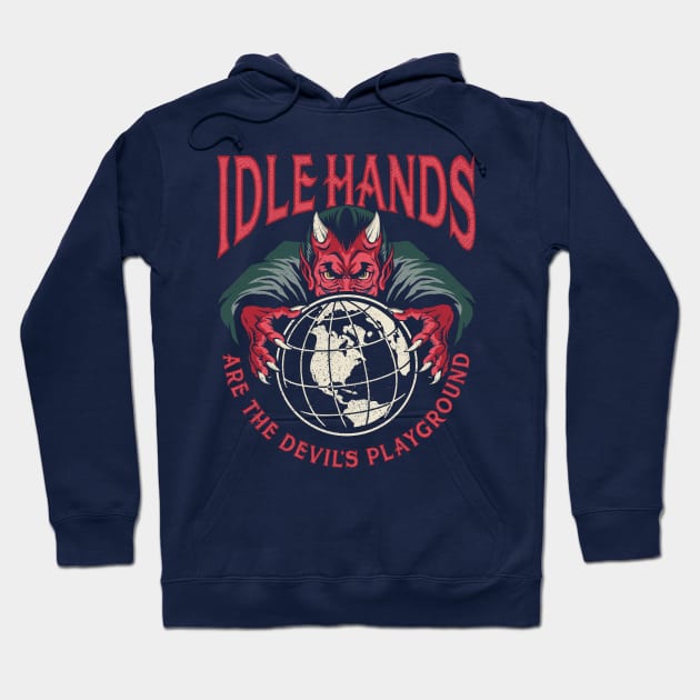 Idle Hands Hoodie by ccourts86